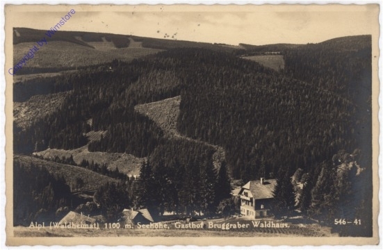 ak188695 Krieglach, Alpl, Gasthof Bruggraber Waldhaus