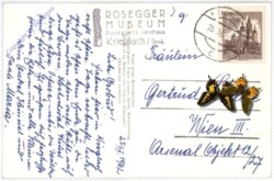 Krieglach, Rosegger als Waldbub