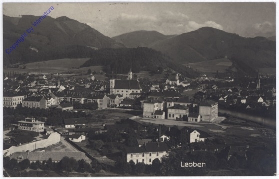 Leoben, Ortsansicht