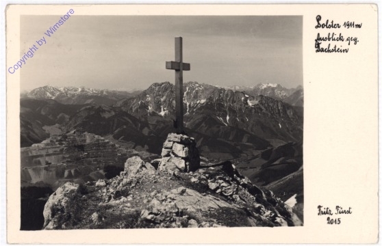 Leoben, Polster, Ausblick geg. Dachstein