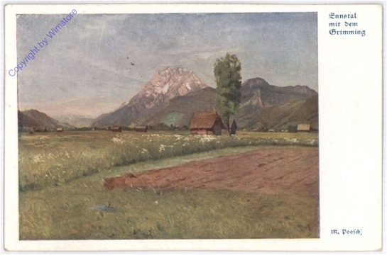 Liezen, Ennstal mit dem Grimming