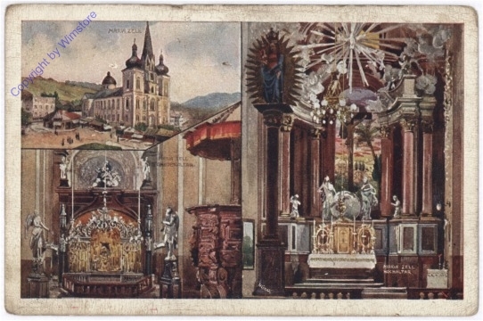 ak188762 Mariazell, Hochaltar, Gnadenaltar