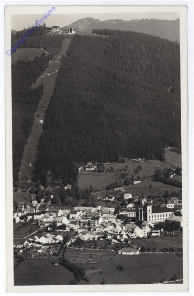 ak188764 Mariazell, mit der Bürgeralpe