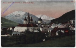 Mariazell, mit Ötscher und Gemeindealpe