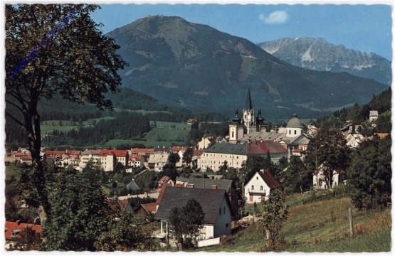 ak188782 Mariazell, mit Gemeindealpe