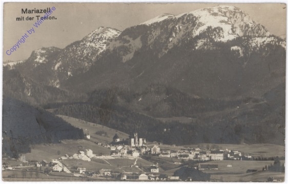 ak188811 Mariazell, mit der Tonion