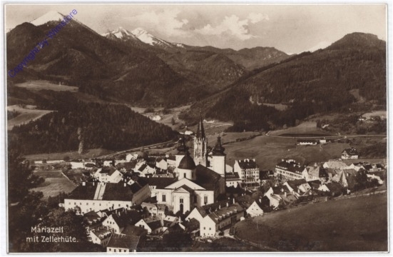 ak188830 Mariazell, mit Zellerhüte