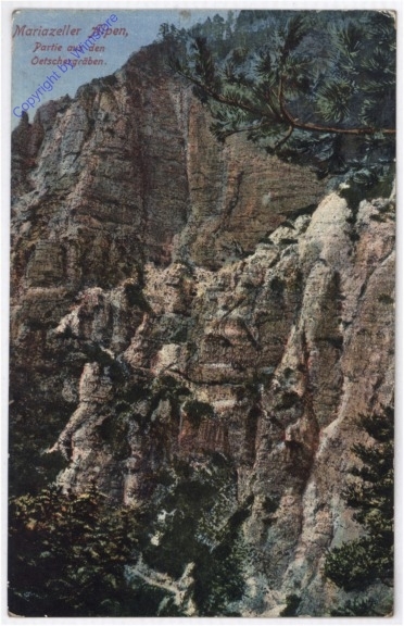 ak188861 Mariazell, Mariazeller Alpen, Partie aus den Ötschergräben