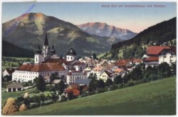 Mariazell, mit Gemeindealpe und Oetscher