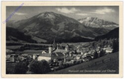 Mariazell, mit Gemeindealpe und Oetscher