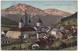 Mariazell, mit Gemeindealpe und Oetscher