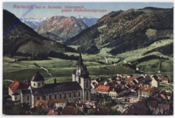 Mariazell, gegen Hochschwabgruppe