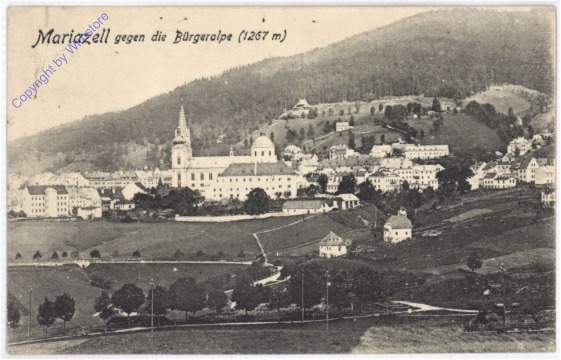 ak188957 Mariazell, gegen die Bürgeralpe