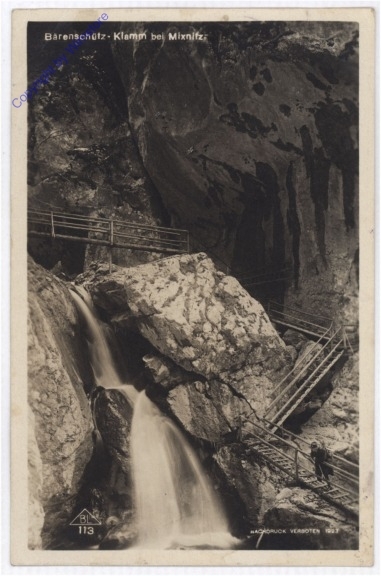 Mixnitz, Bärenschütz-Klamm