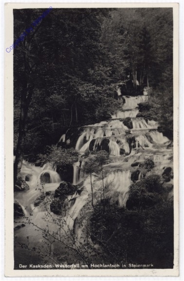 Mixnitz, Kaskaden-Wasserfall am Hochlantsch