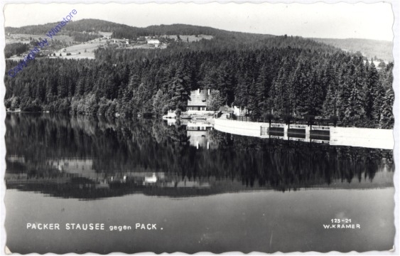 Modriach, Packer Stausee gegen Pack