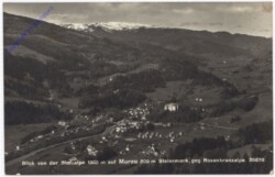 Murau, Blick von der Stolzalpe