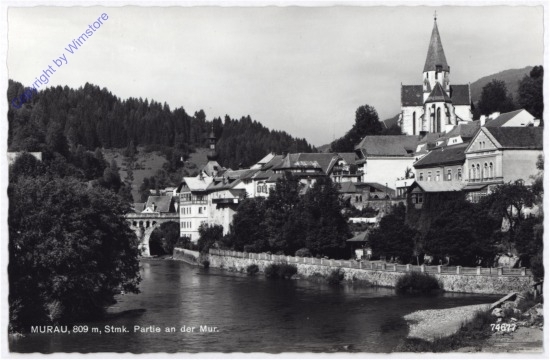 Murau, Partie an der Mur
