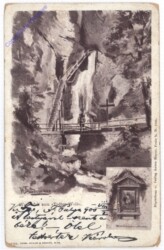 Mürzsteg, Wasserfall zum "Todten Weib"