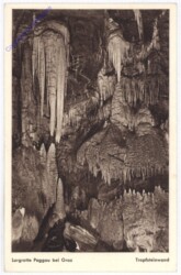 Peggau bei Graz, Lurgrotte, Tropfsteinwand