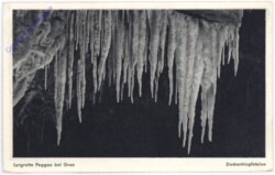 Peggau bei Graz, Lurgrotte, Deckentropfsteine