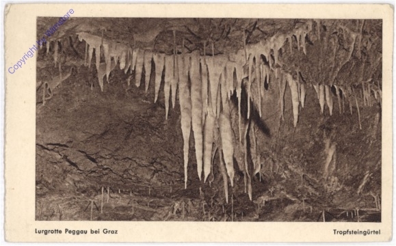 Peggau bei Graz, Lurgrotte, Tropfsteingürtel