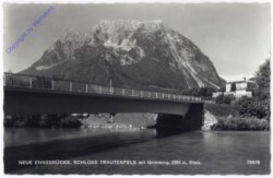 Pürgg, Neue Ennsbrücke, Schloss Trautenfels