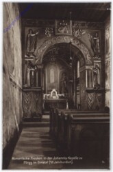 Pürgg, Romanische Fresken in der Johannis-Kapelle