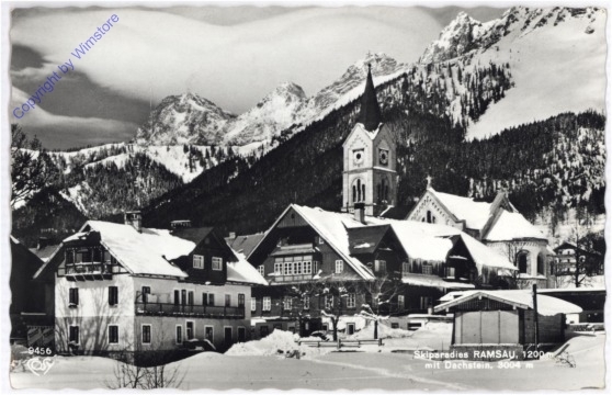 ak189098 Ramsau, mit Dachstein