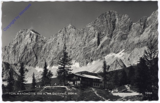 ak189104 Ramsau, Türlwandhütte  mit Dachstein