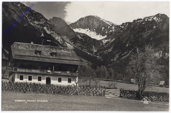 ak189110 Ramsau, Pension Stierer