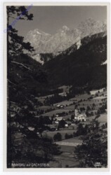 ak189111 Ramsau, mit Dachstein