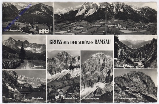 ak189116 Ramsau, Multiansicht