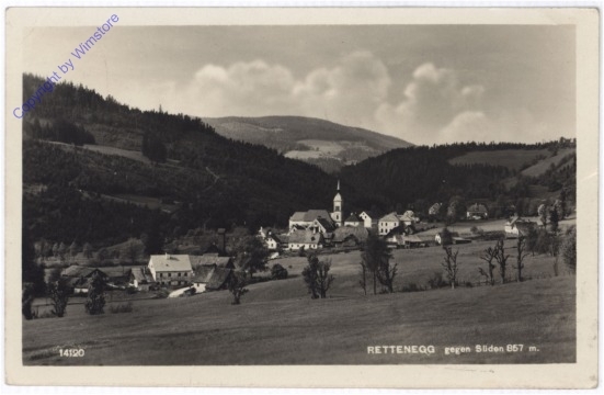 ak189135 Rettenegg, gegen Süden