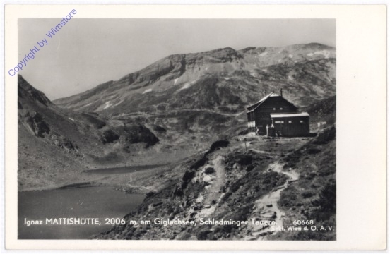 ak189166 Schladming, Ignaz Mattishütte am Giglachsee