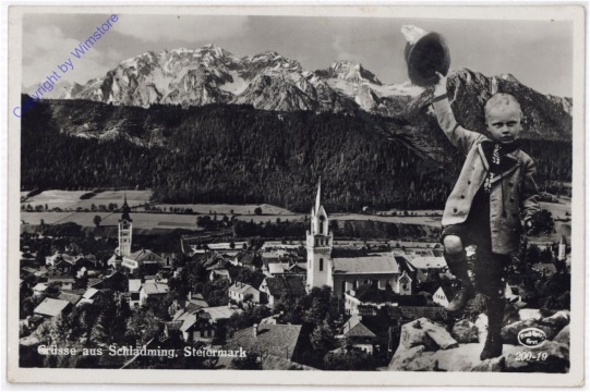 ak189201 Schladming, Ortsansicht
