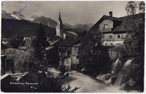 ak189203 Schladming, Ortsansicht