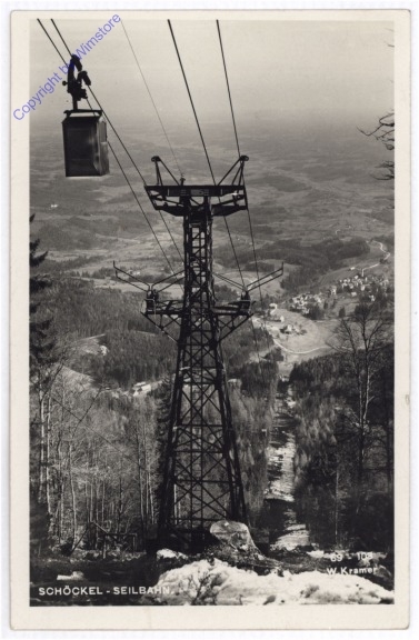 ak189206 Schöckel, Seilbahn
