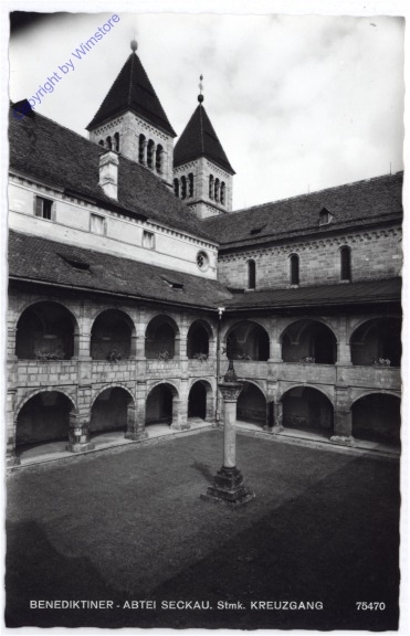 Seckau, Abtei, Kreuzgang