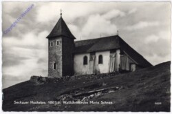 Seckau, Seckauer Hochalpe, Wallfahrtskirche Maria Schnee