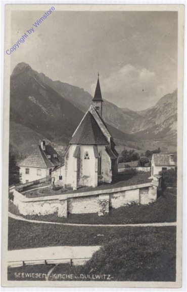ak189245 Seewiesen, Kirche u. Dullwitz
