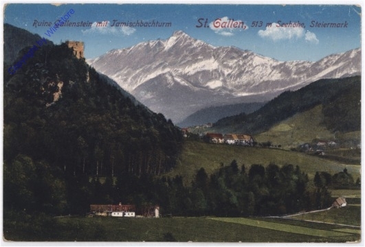 St. Gallen, Ruine Gallenstein