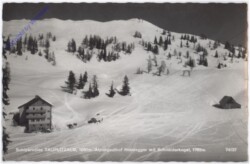 Tauplitz, Alpengasthof Hierzegger mit Schneiderkogel