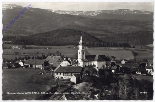 Wenigzell, gegen Hochwechsel
