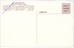 S.S. Constitution American Export Lines