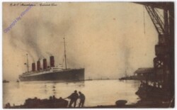 R.M.S. Mauretania - Cunard Line