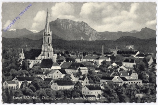 Bad Hall, gegen den Traunstein