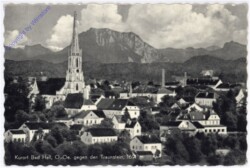 ak189568 Bad Hall, gegen den Traunstein