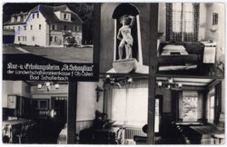 Bad Schallerbach, Multiansicht Kur- und Erholungsheim St. Sebastian der Landwirtschaftskrankenkasse