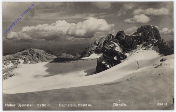 Dachstein, Hoher Gjaidstein, Dirndln